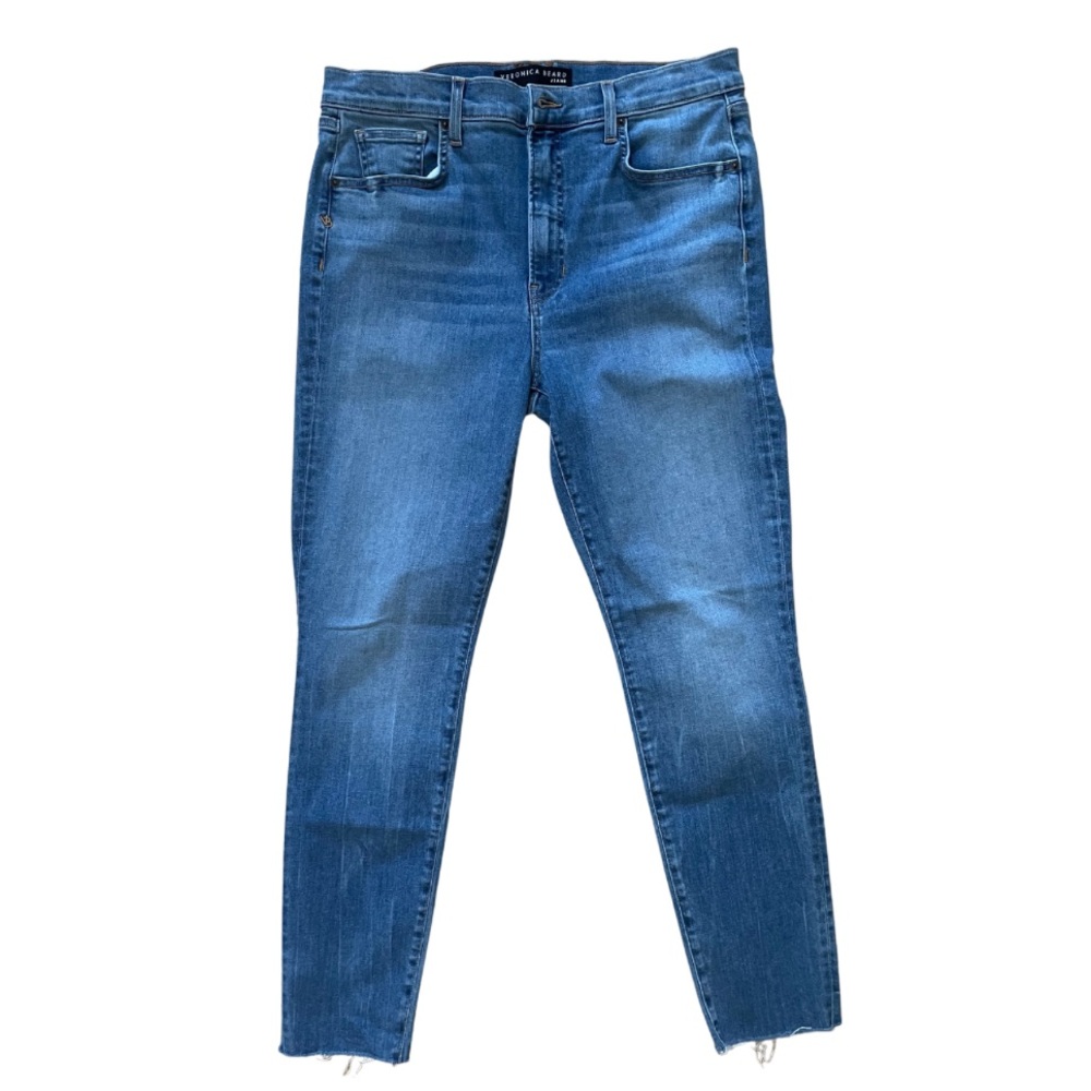 Veronica Beard High Rise Blue Jeans